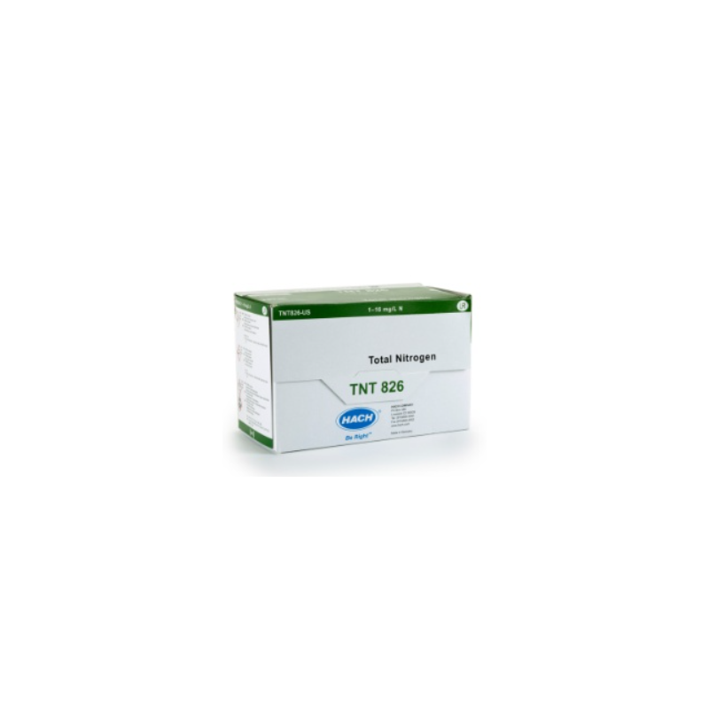 TNT826 AZOTE TOTAL LR 1-16MG/L PK25 REACTIF HACH TNT826 AZOTE TOTAL LR 1-16MG/L PK25 REACTIF HACH