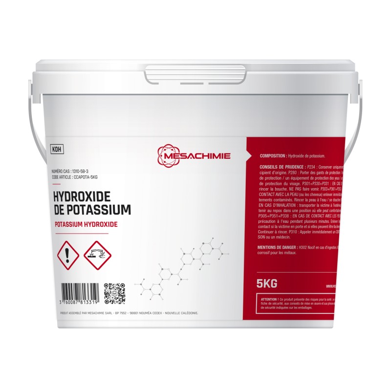 POTASSIUM HYDROXIDE TECHNIQUE 5KG