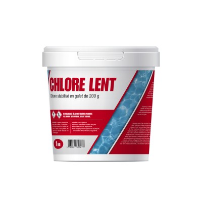 CHEVAL DISTRI CHLORE LENT GALET 1Kg
