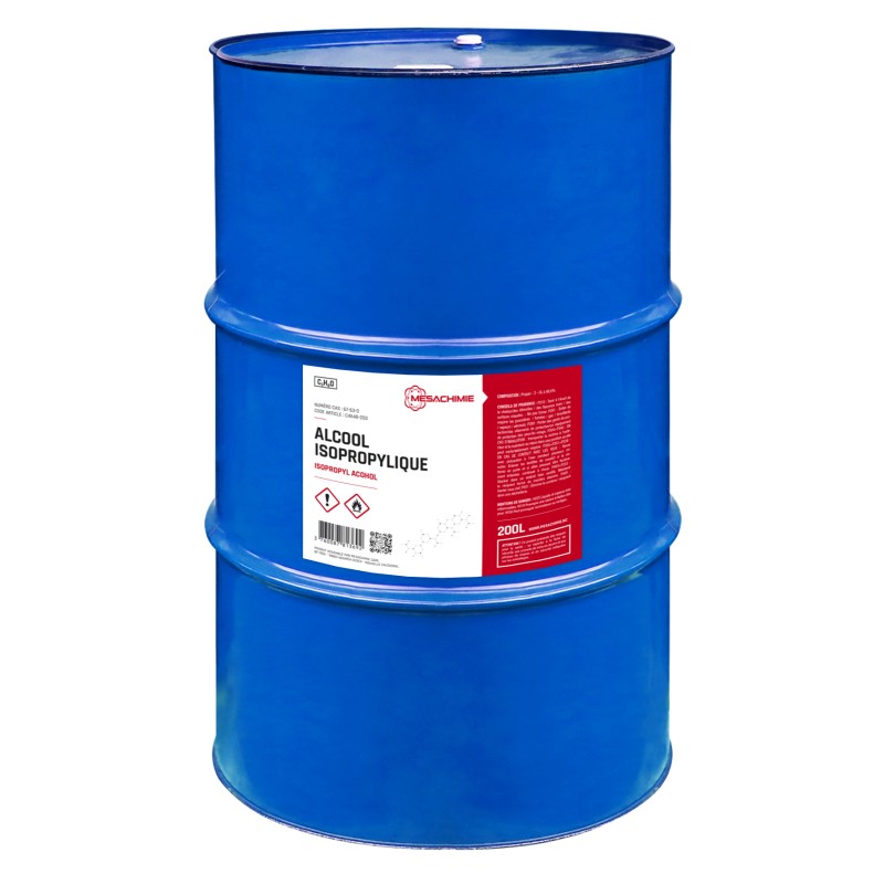 ALCOOL ISOPROPYLIQUE FUT DE 200L ALCOOL ISOPROPYLIQUE FUT DE 200L