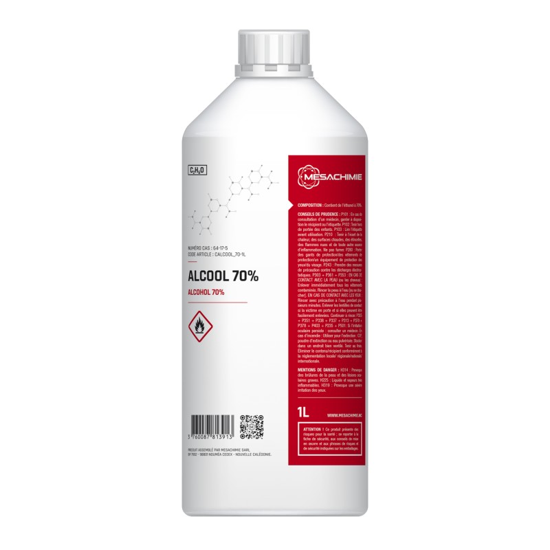 ALCOOL 70% (ETHANOL) BOUTEILLE 1L ALCOOL 70% (ETHANOL) BOUTEILLE 1L