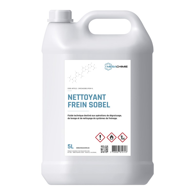 NETTOYANT FREIN SOBEL FREIN BIDON 5L NETTOYANT FREIN SOBEL FREIN BIDON 5L