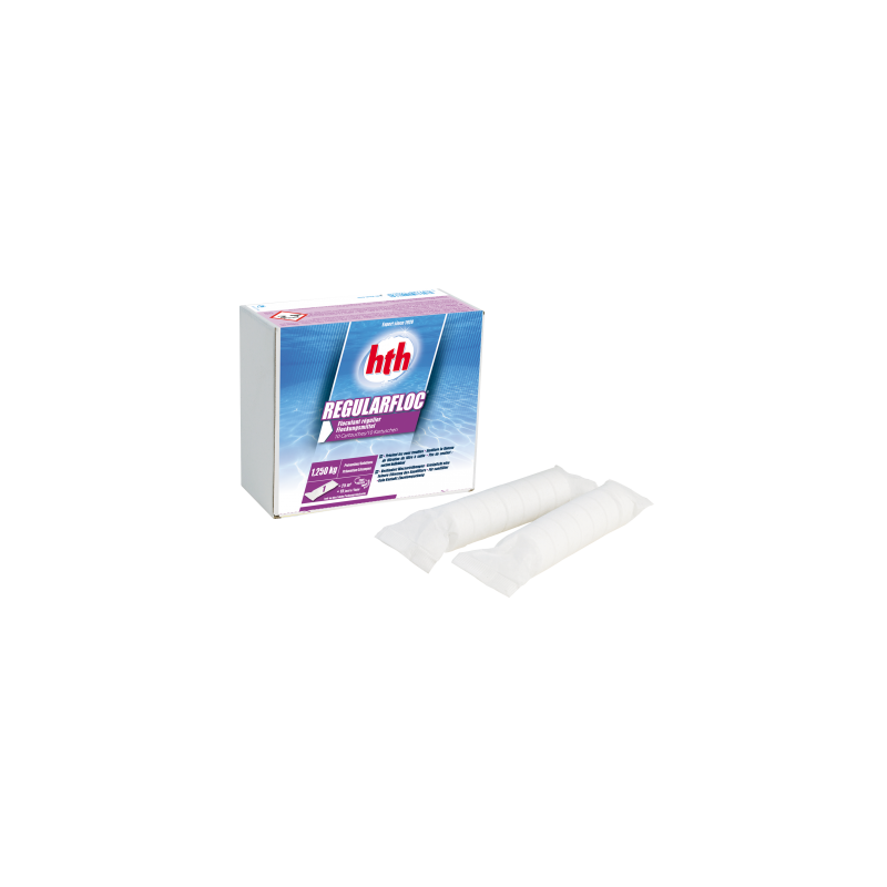 HTH FLOCFIX REGULARFLOC BOITE DE 10 CARTOUCHES (10)