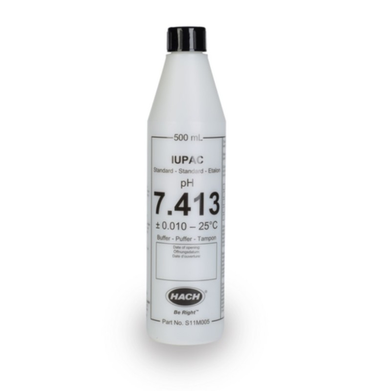 SOLUTION TAMPON PH 7.413 500ML IUPAC RADIOMETER HACH SOLUTION TAMPON PH 7.413 500ML IUPAC RADIOMETER HACH