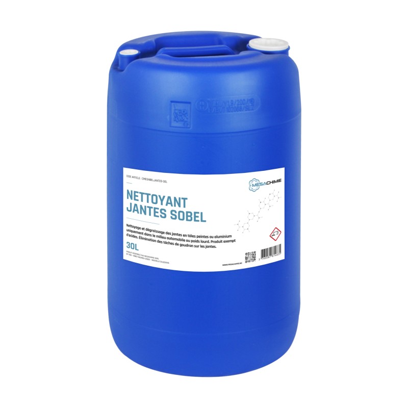 NETTOYANT JANTES SOBEL JANTES BIDON 30L NETTOYANT JANTES SOBEL JANTES BIDON 30L