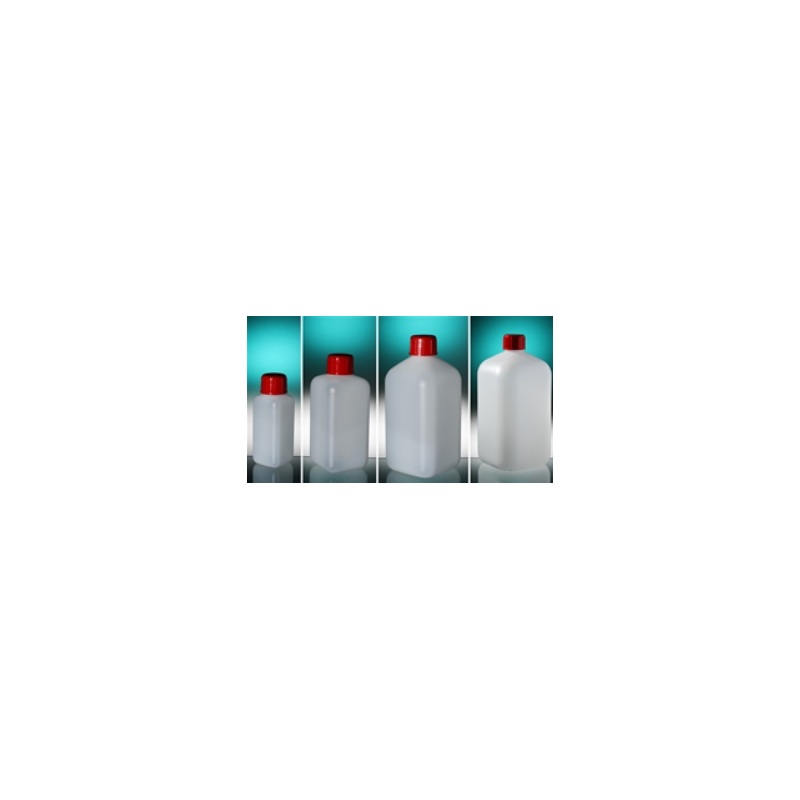 FLACON CARRE 2000ML PE COL ETROIT PK45 GOSSELIN