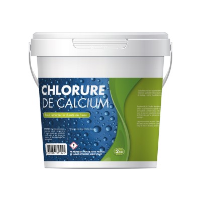 CALCIUM CHLORURE TECHNIQUE POT 2KG (PISCINE)