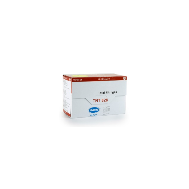 TNT828 AZOTE TOTAL UHR 20-100MG/L PK25 REACTIF HACH TNT828 AZOTE TOTAL UHR 20-100MG/L PK25 REACTIF HACH