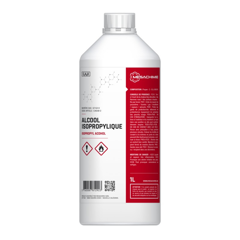 ALCOOL ISOPROPYLIQUE BOUTEILLE 1L