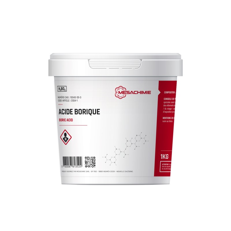 ACIDE BORIQUE TECHNIQUE POT 1KG ACIDE BORIQUE TECHNIQUE POT 1KG