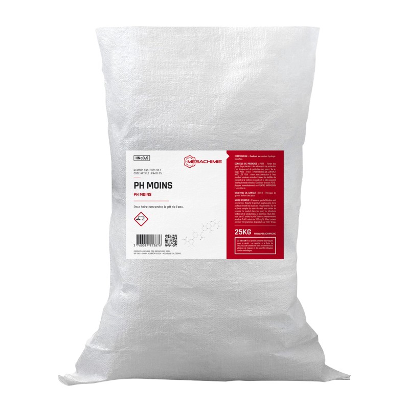 PH MOINS 25KG  PH MOINS 25KG