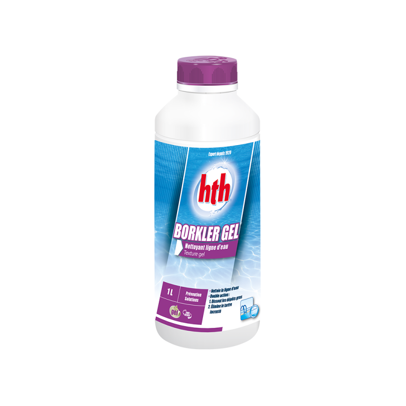 BORKLER GEL NETTOYANT LIGNE D'EAU 1L HTH BORKLER GEL NETTOYANT LIGNE D'EAU 1L HTH