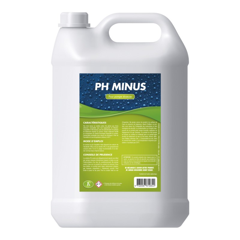 PH MINUS POMPE DOSEUSE BIDON 5L PH MINUS POMPE DOSEUSE BIDON 5L