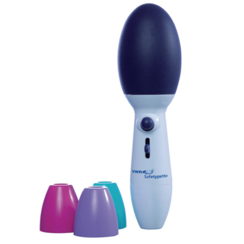 JENCON SAFETYPETTE PIPETTE FILLER AVEC 3 EMBOUT ET FILTRE