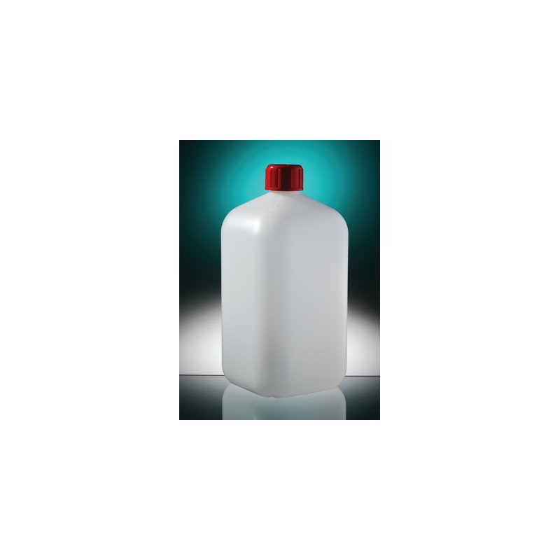 FLACON CARRE 1000ML PE COL ETROIT PK60 GOSSELIN