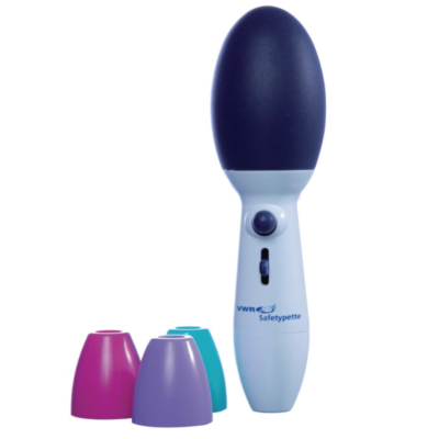 JENCON SAFETYPETTE PIPETTE FILLER AVEC 3 EMBOUT ET FILTRE