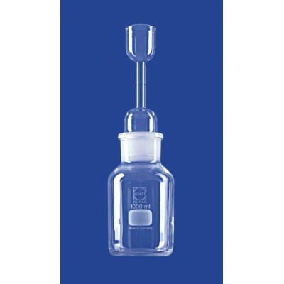 PYCNOMETRE 1000ML FLACON A COL LARGE AVEC TETE LENZ