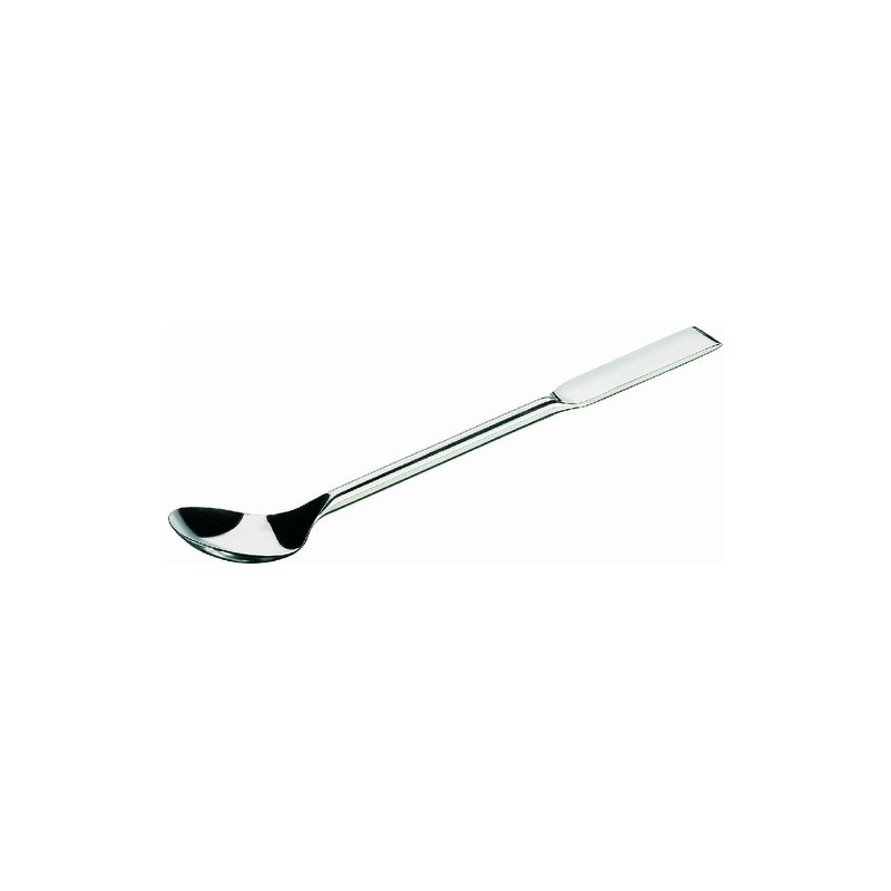 SPATULE INOX 210MM AVEC UN COTE CUILLERE USBECK