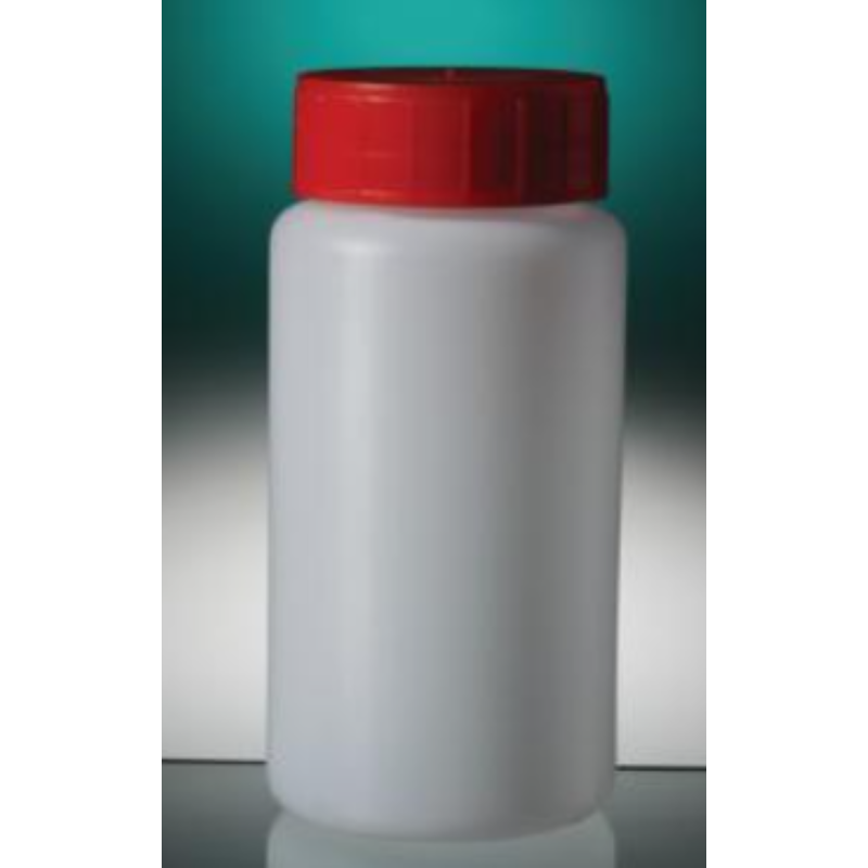 FLACON ROND 100ML PE BOUCHON ROUGE CAPE JOINTEE PK335 GOSSELIN