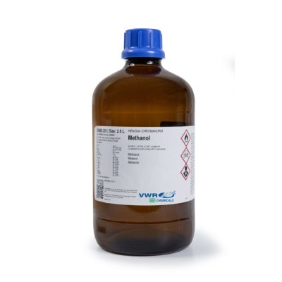 METHANOL +99.9% 2.5L UHPLC-MS HIPERSOLV CHROMANORM 