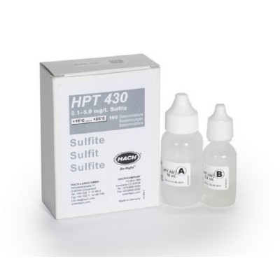 SULFITE METHODE COLORIMETRIQUE 0.1-5MG/L HACH