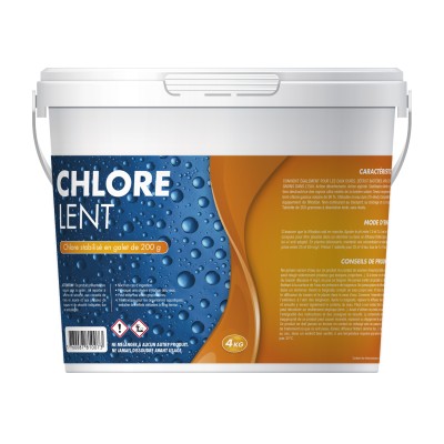 CHLORE LENT GALET 4KG