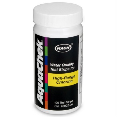 BANDELETTES CHLORE LIBRE 0-600MG/L PK100 REACTIF HACH