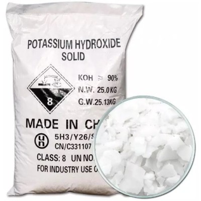 POTASSIUM HYDROXIDE TECHNIQUE SAC DE 25KG