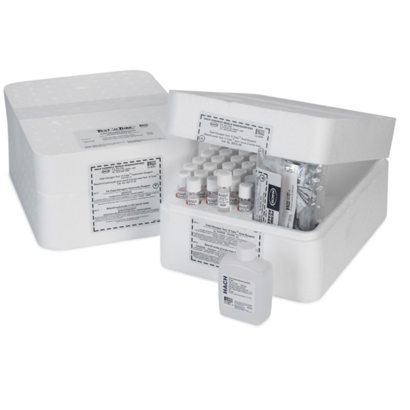 AZOTE TOTAL PERSULFATE TNT 0-25MG/L PK50 REACTIF HACH