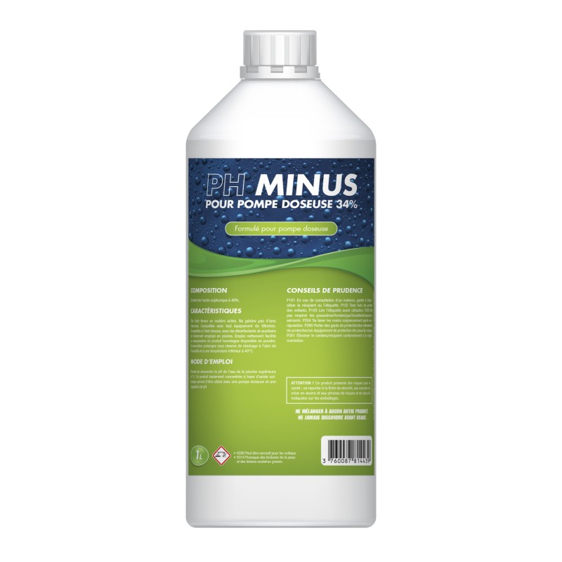 PH MINUS POMPE DOSEUSE 1L