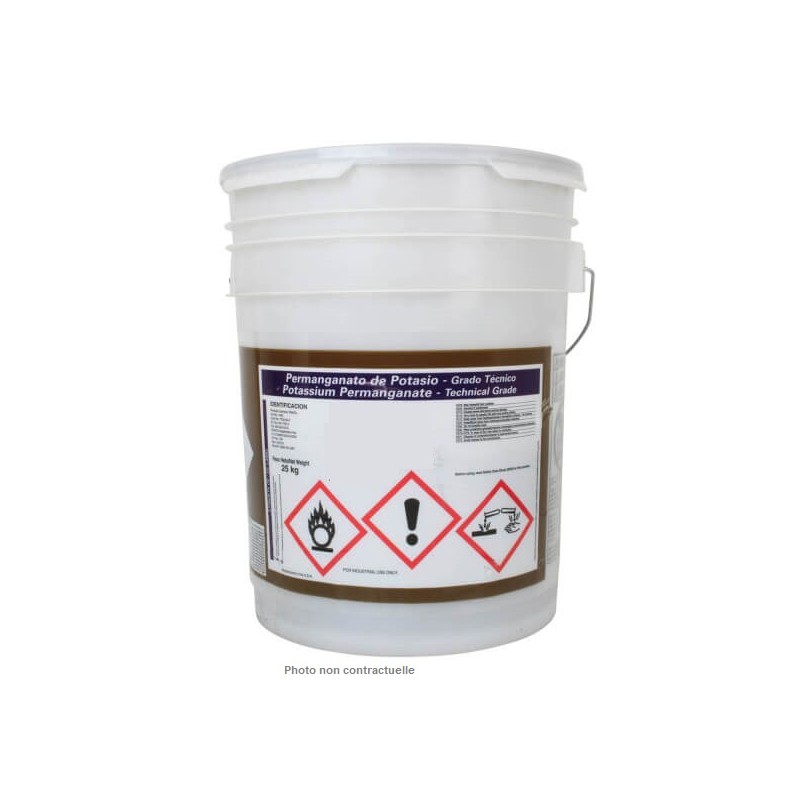 POTASSIUM PERMANGANATE SEAU 25KG 