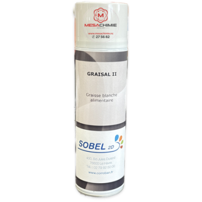 GRAISAL II  GRAISSE water proof blanche NSF - contact alimentaire.