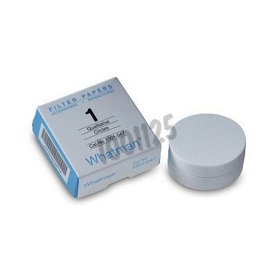 FILTRE N°1 125MM PK100 WHATMAN