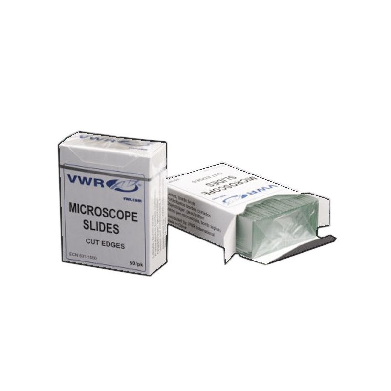 LAME MICROSCOPE 76X26MM PK50