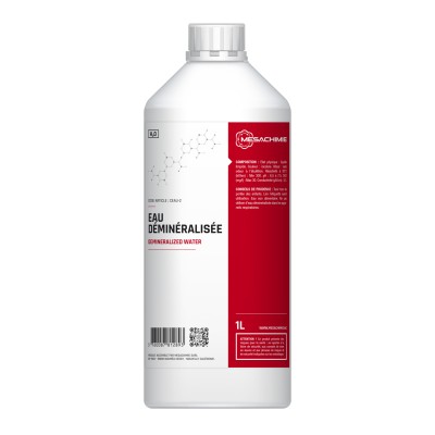 EAU DEMINERALISEE BOUTEILLE 1L