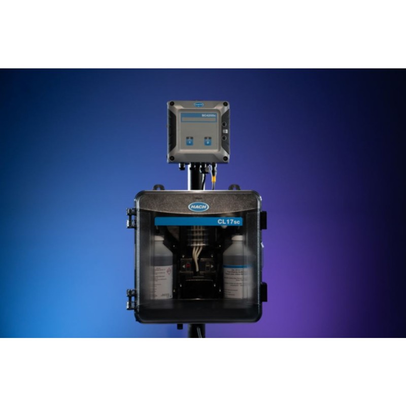 ANALYSEUR DE CHLORE CL17sc AVEC REGULATEUR DE PRESSION