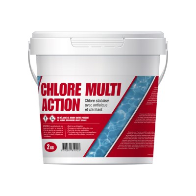 CHEVAL DISTRI CHLORE LENT 2KG MULTIACTIONS