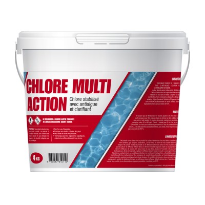 CHEVAL DISTRI CHLORE LENT 4KG MULTIACTIONS
