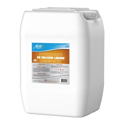 AZUR PISCINE SOLUTION HYPOCHLORITE 20L