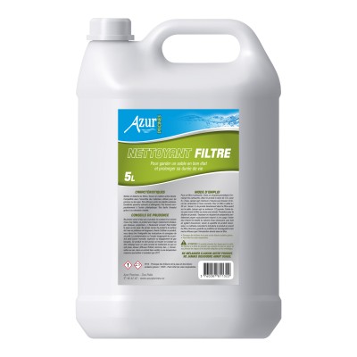 AZUR PISCINE NETTOYANT FILTRE 5L