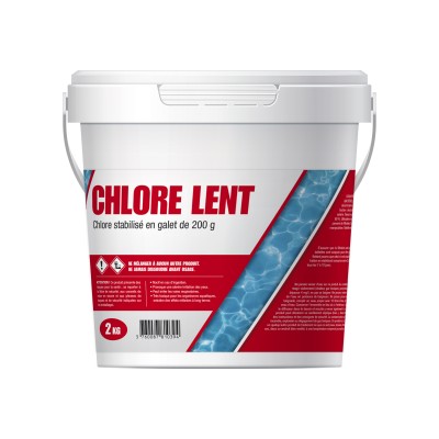 CHEVAL DISTRI CHLORE LENT GALET 2KG