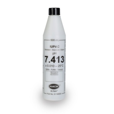 SOLUTION TAMPON PH 7.413 500ML IUPAC RADIOMETER HACH