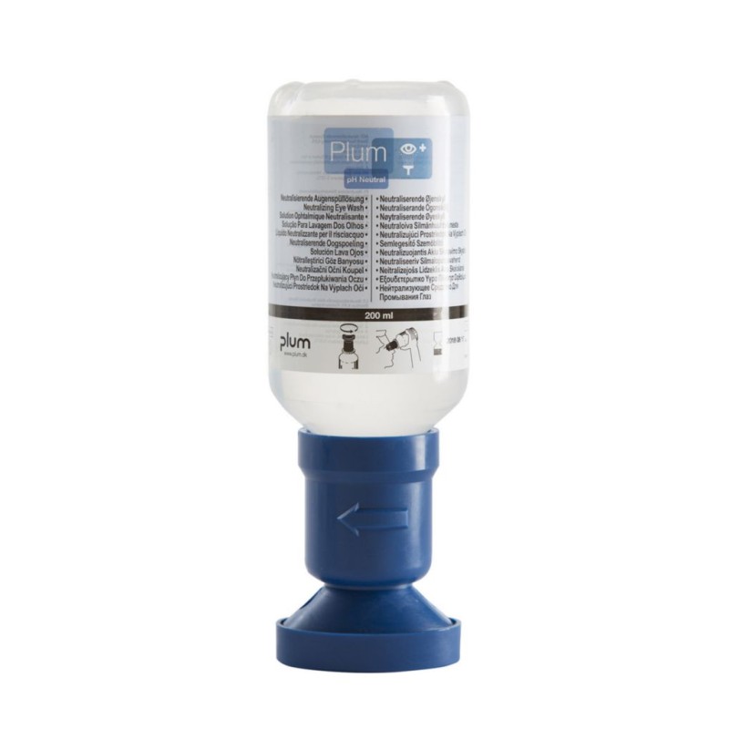 Solution de nettoyage oculaire, pH neutre, flacon de 200 ml