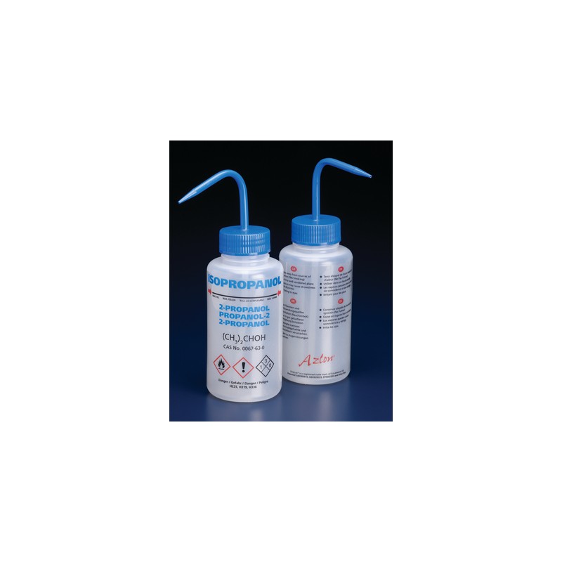 PISSETTE 500ML PE SERIGRAPHIE ISOPROPANOL COL LARGE