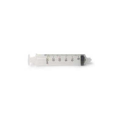 SERINGUE 30CC LUER LOCK (A L UNITE)