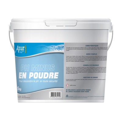 AZUR PISCINE PH MOINS 5KG