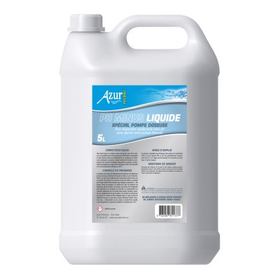 AZUR PISCINE PH MINUS POMPE DOSEUSE 5L