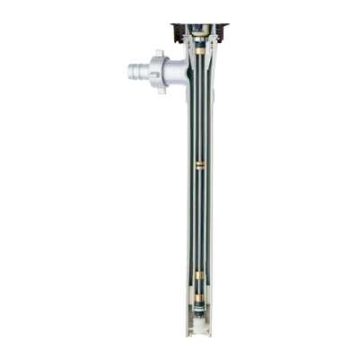 TUBE PLONGEUR F430 PP 40/30 LONG 400MM FKM