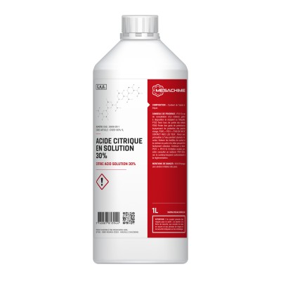 ACIDE CITRIQUE SOLUTION A 30% (300G/L) 1L