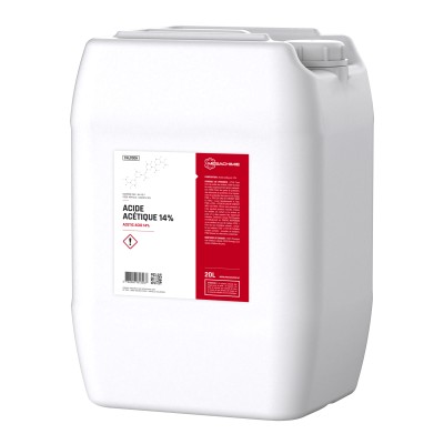 ACIDE ACETIQUE 14% BIDON 20L 